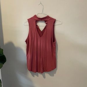 Dressy halter tank top